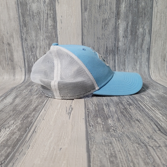 Women's Light Blue and White Minnesota United FC Tonal Trucker Snapback Hat - Picture 4 of 6
